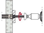 Дюбель fischer DuoHM применение 3 1001krep