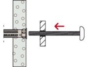 Дюбель fischer DuoHM применение 2 1001krep