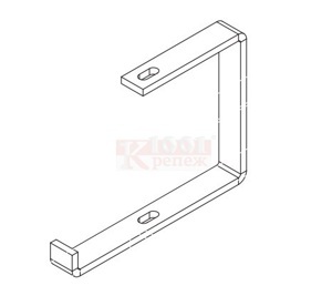 Подвес потолочный для лотка MS 150P 180x5x160 ОЦ купить | 1001krep